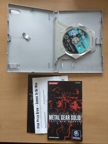 Metal Gear Twin Snakes a Nintendo Wii RVL001 Game Cube - 5