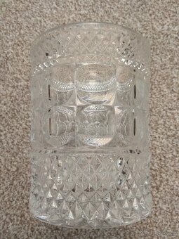 Nová retro skleněná dóza s víkem - Czechoslovakia, 1 250 ml - 5