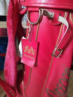GOLFOVÝ BAG - ČERVENÝ zn. MAC GREGOR - PC: 6.000,- - 5