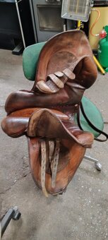 Vintage JOHS. STUBBEN SIEGFRIED 17,5" jezdecké SEDLO - 5