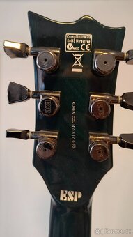ESP LTD EC-1000 Deluxe "See Thru Blue" - 5