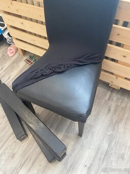 Velký stůl + 6 židlí - 5