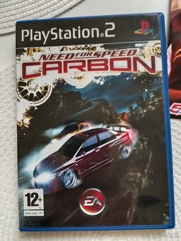 PS2 hry - GTA San Andreas, need for speed - 5