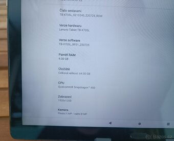 Tablet Lenovo Tab P10 TB-X705L 4GB RAM, 64GB, LTE - 5