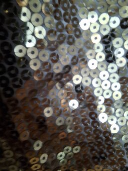 Sako společenské vel.48/50 zlaté třpytky - 5