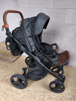 Kočárek bebetto luca dvojkombinace + vajíčko na isofix - 5