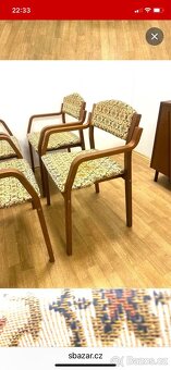 Židle retro TON s područkami - 5