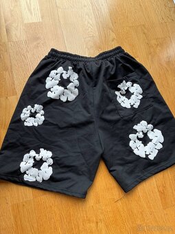 Černý set Denim Tears Style — Tričko a Šortky - 5