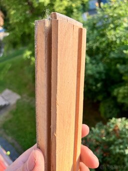 Tvrdé bukové parkety, čisté, nelepené - 5x35 a 5x40 cm - 5