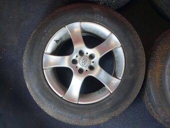 ALU disky originál Hyundai 5x114,3 R17 s letními pneu 235/65 - 5