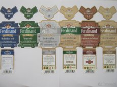 pivní etikety pivovar Benešov sbírka 490ks 1945-2025 - 5