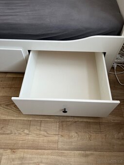 Rozkládací postel IKEA se dvěma matracemi - 5