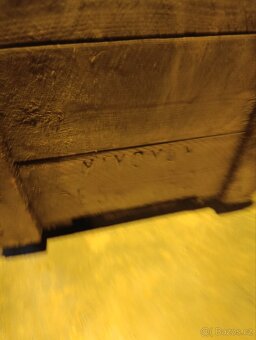 Stará pivni dřevěná přepravka - 5