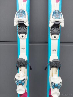 Dívčí lyže VÖLKL, 120 cm + hůlky + lyžáky - 5