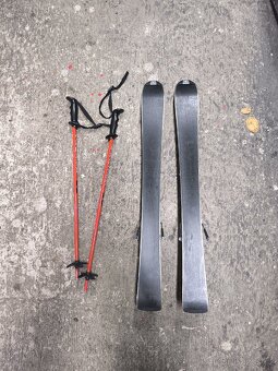 Dětské lyže 88 + hůlky - 5