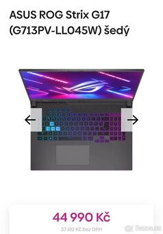 ASUS ROG Strix G17 (G713PV-LL045W) šedý - 5
