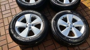 ALU kola VOLVO 5x108 R17 letní Michelin 235/60/17 zánovní - 5