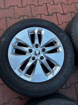 Letní sada Orig.ALU kol Octavia 4, 205/60R16 - 5