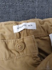 Chlapecké kalhoty chinos vel. 128 zn. RESERVED - 5