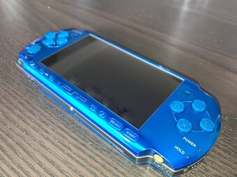 PSP 3000 Blue - 5