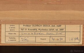obraz - Oldřich Zezula - Zima v Novém Hrozenkově - 5