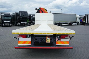 Scania P420 8x4 - plato s hydraulickou rukou Palfinger - 5
