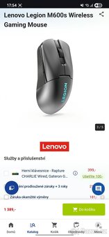 Lenovo Legion M600s Wireless + podložka - 5