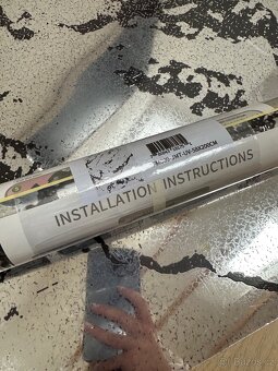 Luxusní antik samolepící zrcadlo tapeta, nové - 5