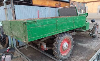 traktor traktůrek malotraktor korba předválečný Opel - 5