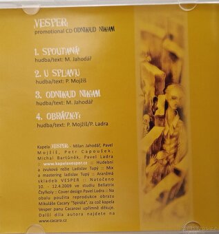 CD VESPER - ODNIKUD NIKAM - 5