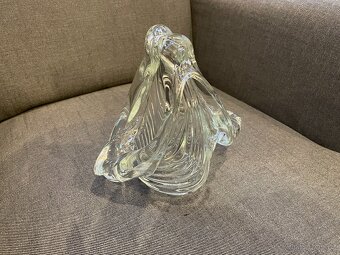 Plastika z foukaného skla Rudolfova huť - 5