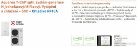Tepelné čerpadlo Panasonic T-CAP 9 kW split, NOVÉ - 5