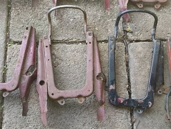 Podsedlový plech rámeček Jawa ČZ 125 175 250 350 353 354 450 - 5