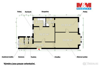 Pronájem bytu 3+1, 100 m², Plzeň, ul. Klatovská třída - 5