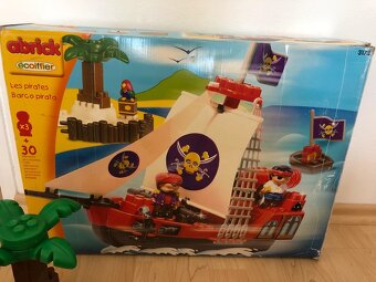 Stavebnice - Pirátská loď - Abrick Écoiffier - 5