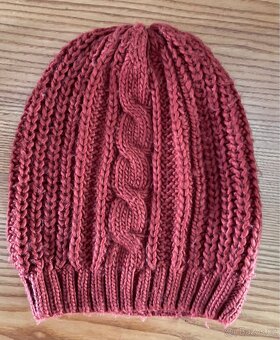 Souprava - svetr, nákrčník, čepice - 5