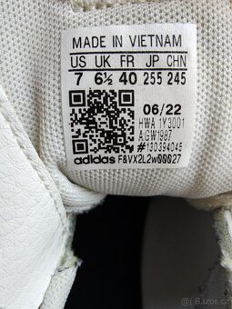 Dětské boty Adidas bílé 40/255 - 5