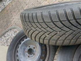 Plechové disky 5x108 16 s pneu 205/55 R16 - 5