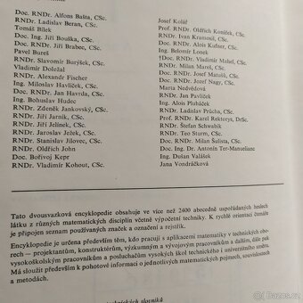 Aplikovaná matematika - oborová encyklopedie dva díly - 5