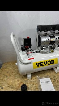 Vzduchový kompresor 50L 750 W, přenosný kompresor 8 bar - 5