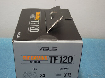SET 3ks ASUS TUF GAMING TF120 ventilátory ARGB - 5