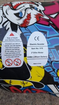 Hoverboard, kolonožka graffiti - 5