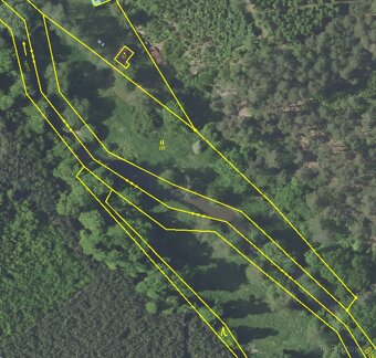 Zahradní pozemek u řeky Blanice 3510 m2 - 5