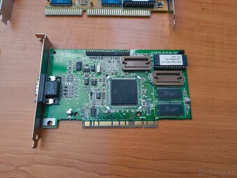 2x ISA (16-bit) a 2x PCI grafické karty - 5