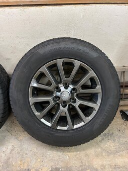 alu kola TOYOTA HILUX 6x139,7 R18 ET25+ZIMNÍ 265/60R18 - 5