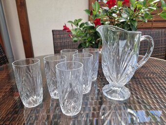 Sada skleněný džbán 1.25 l a 6 sklenic na 300ml - 5