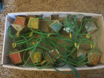 Staré vánoční lucerničky -světlušky - 5