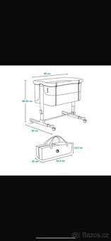 Dětská postel na kolečkách , pouzdra . - 5