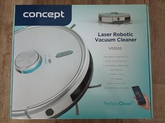 Robotický vysavač Concept Perfect Clean VR3105 Laser - 5