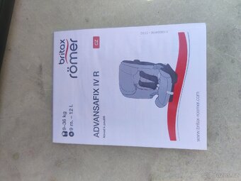 Britax Romer ADVANSAFIX IV R 9-36kg burgundy red - 5